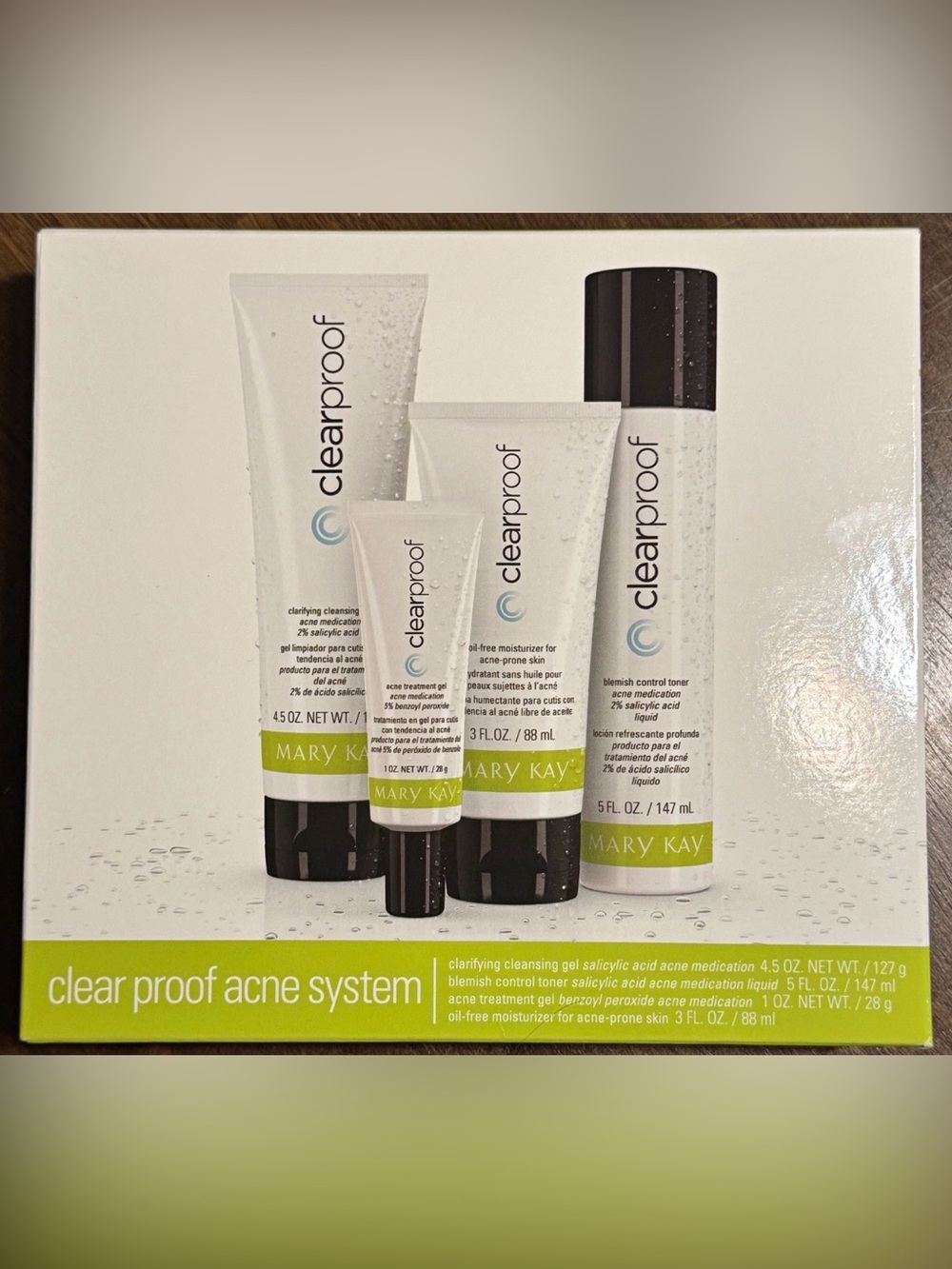 Mary Kay Set Oil-Free 4-Piece Face Kit